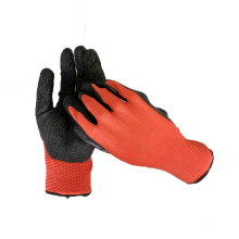 Smooth surface industrial protection and safety construction nitrile smooth safety gloves